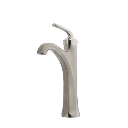 Pfister Pfister Arterra Single Handle Vessel Faucet Brushed Nickel LG40-DE0K
